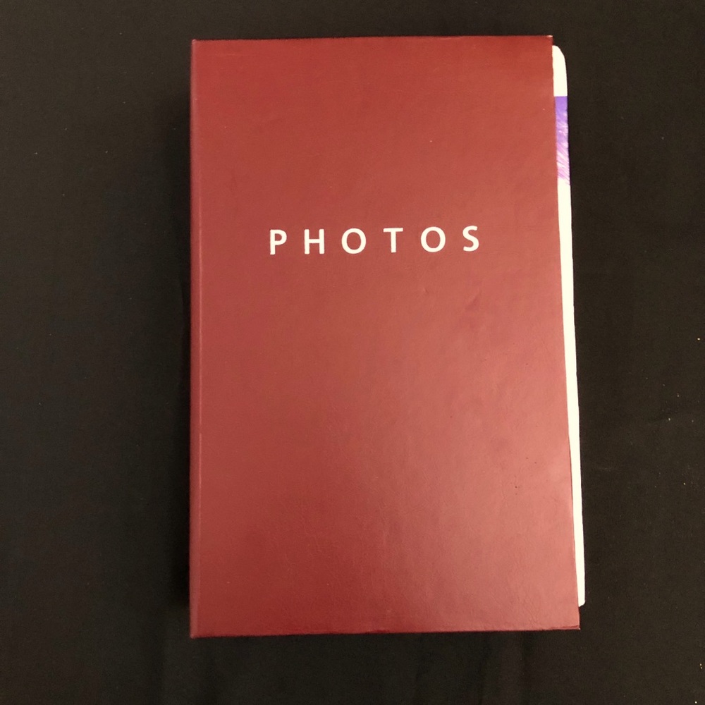 Vintage photo album with many sleeves NEW